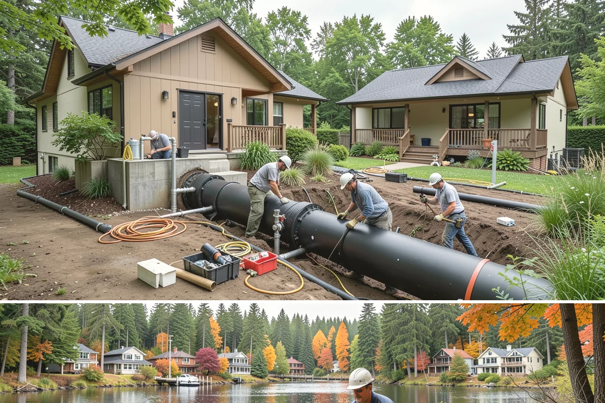 Paver Driveway Installation in La Conner, Skagit County, WA - Dry summer weather is ideal for base compaction and jointing, though installation stays feasible through early fall.