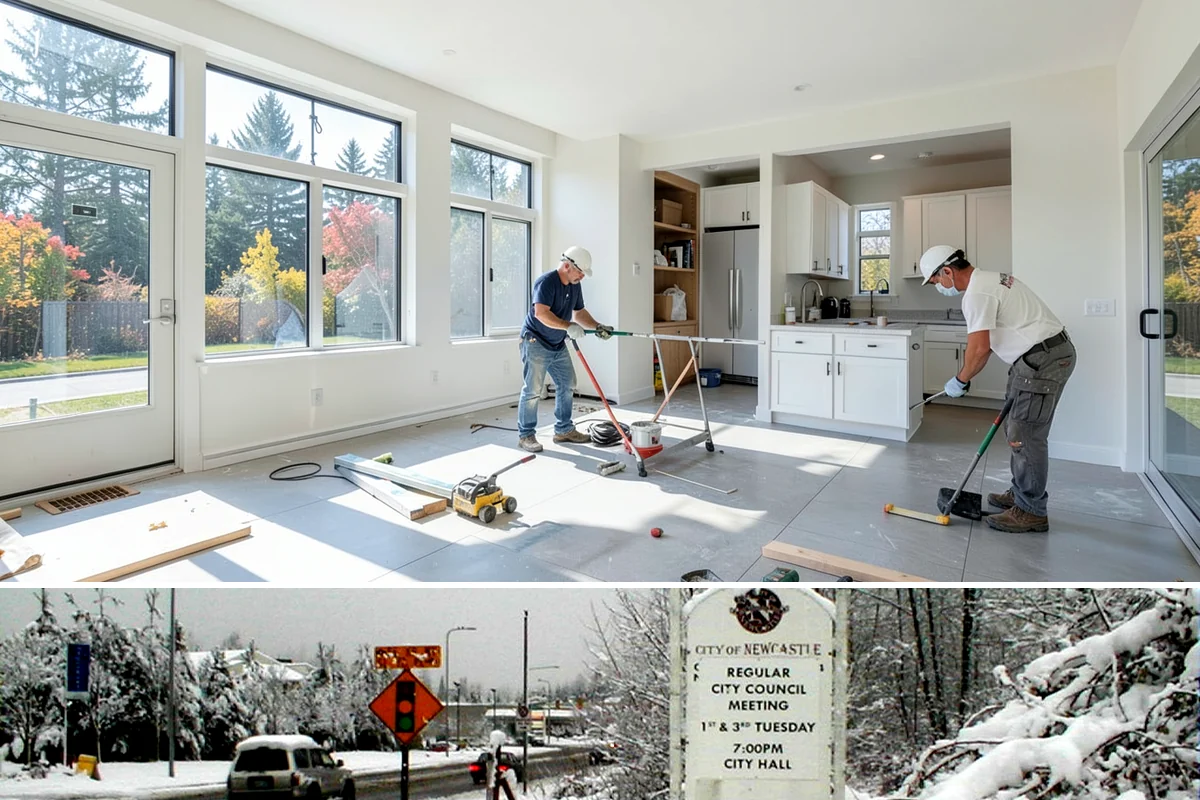 Paver Driveway Installation in Newcastle, King County, WA - Dry summer weather is ideal for base compaction and jointing, though installation stays feasible through early fall.