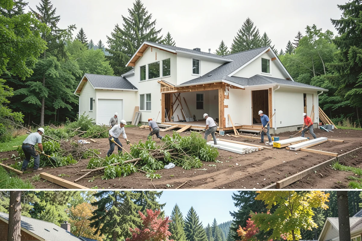 Paver Driveway Installation in Orting, Pierce County, WA - Dry summer weather is ideal for base compaction and jointing, though installation stays feasible through early fall.