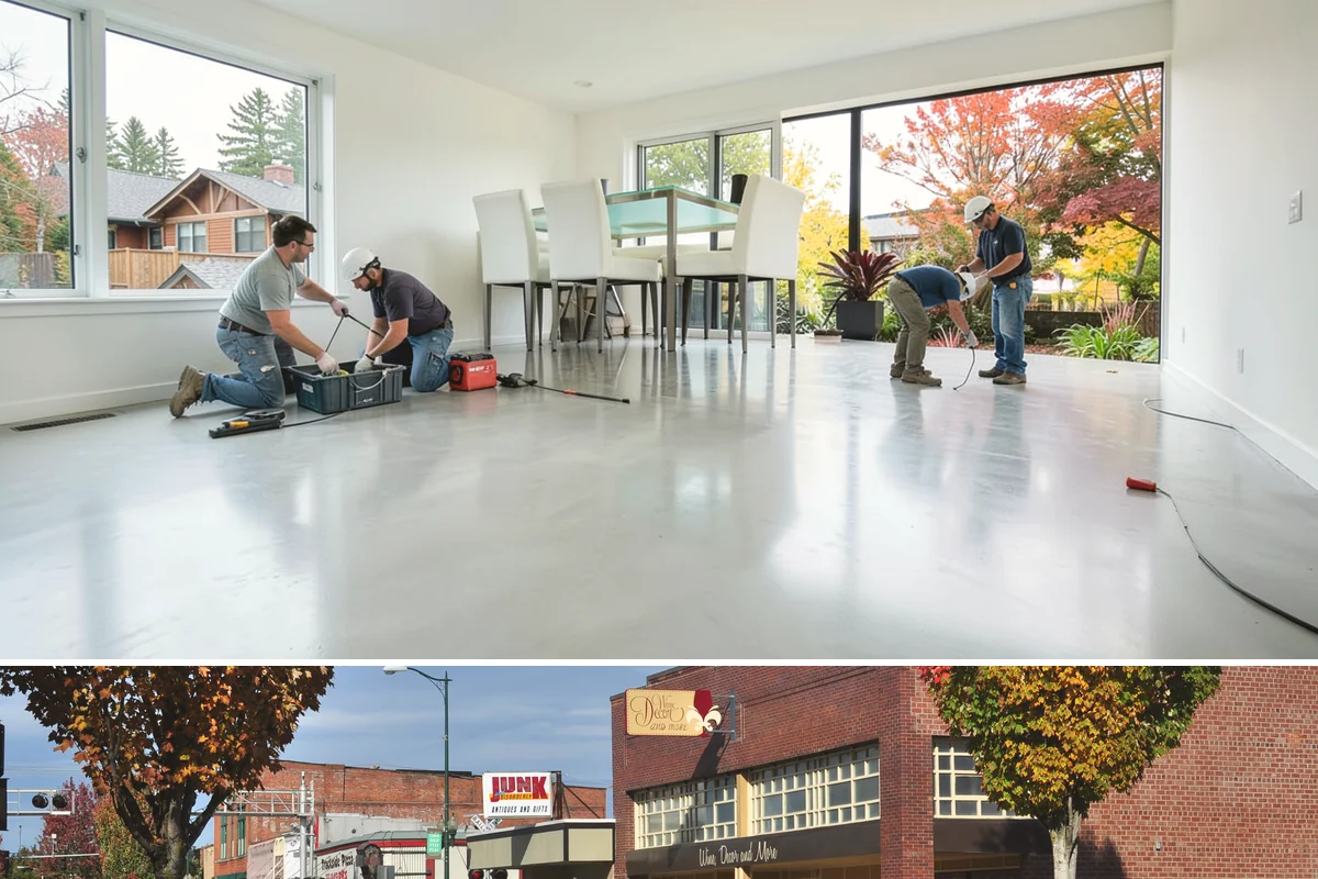 Paver Driveway Installation in Puyallup, Pierce County, WA - Dry summer weather is ideal for base compaction and jointing, though installation stays feasible through early fall.