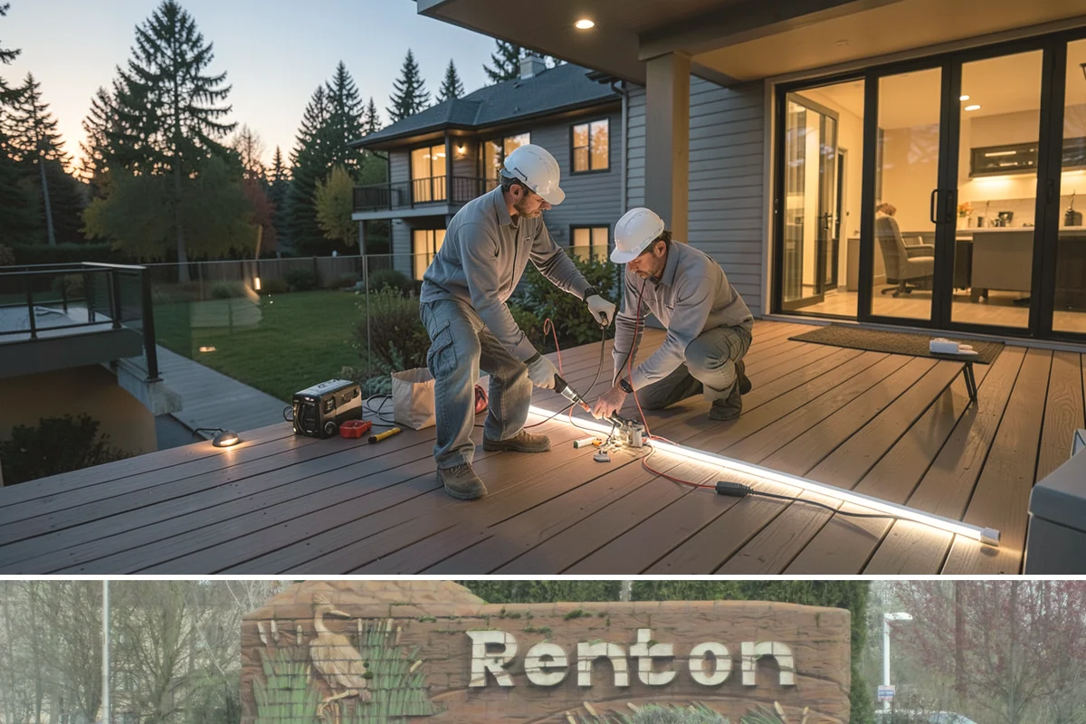 Paver Driveway Installation in Renton, King County, WA - Dry summer weather is ideal for base compaction and jointing, though installation stays feasible through early fall.