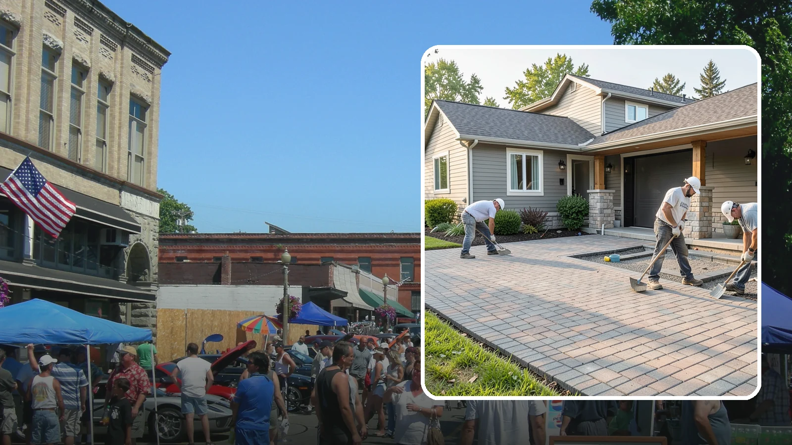 Paver Driveway Installation in Snohomish, Snohomish County, WA - Installing an interlocking paver driveway that combines strong load capacity with excellent drainage and curb appeal.