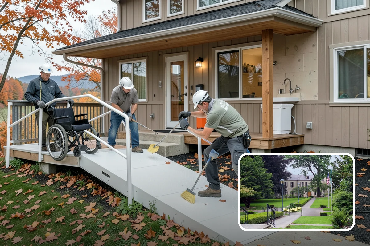 Paver Driveway Installation in Woodinville, King County, WA - Interlocking units flex without cracking