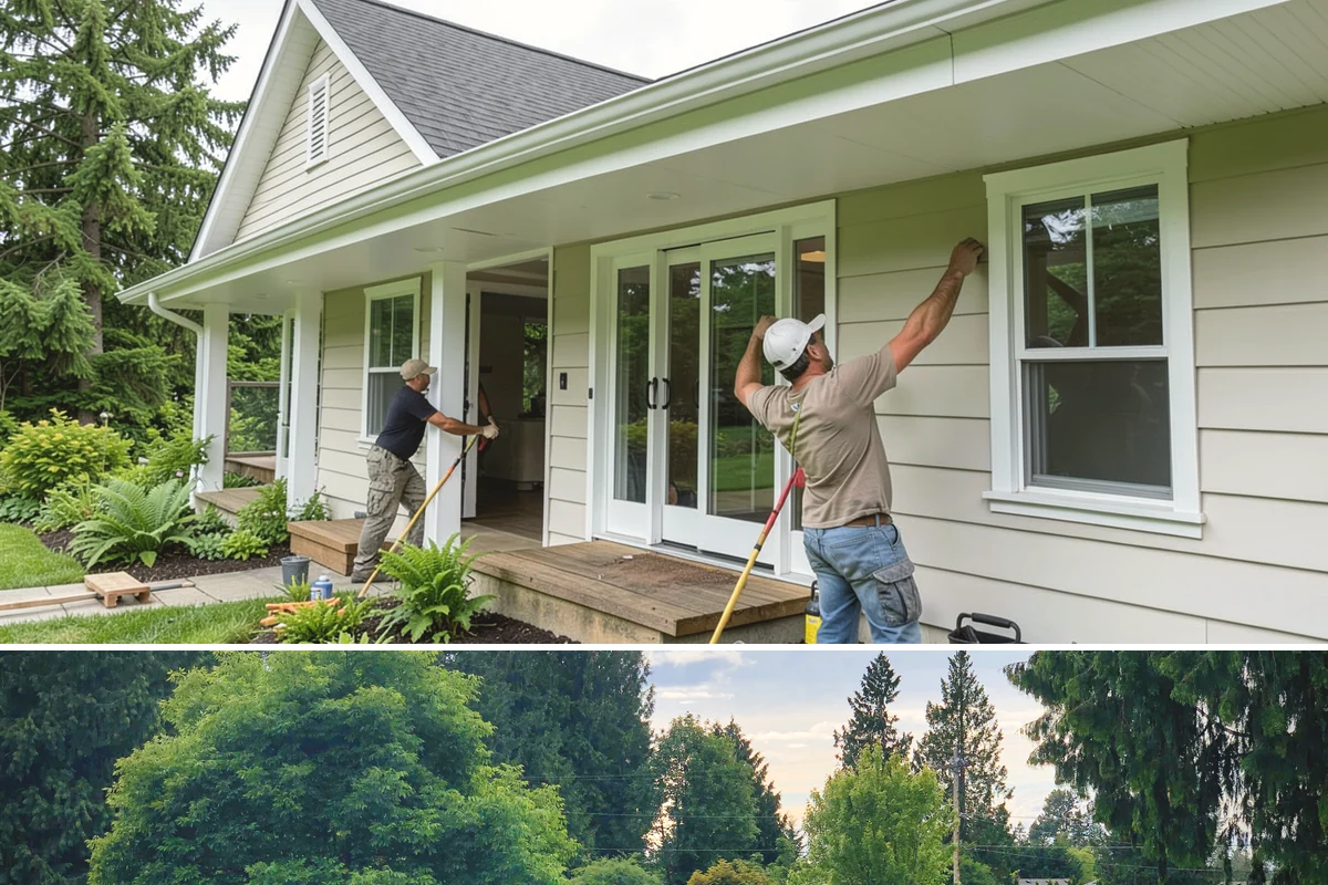 Paver Patio Installation in Bonney Lake, Pierce County, WA - Dry summer soil compacts best for a stable base, making it the ideal season for paver installation.