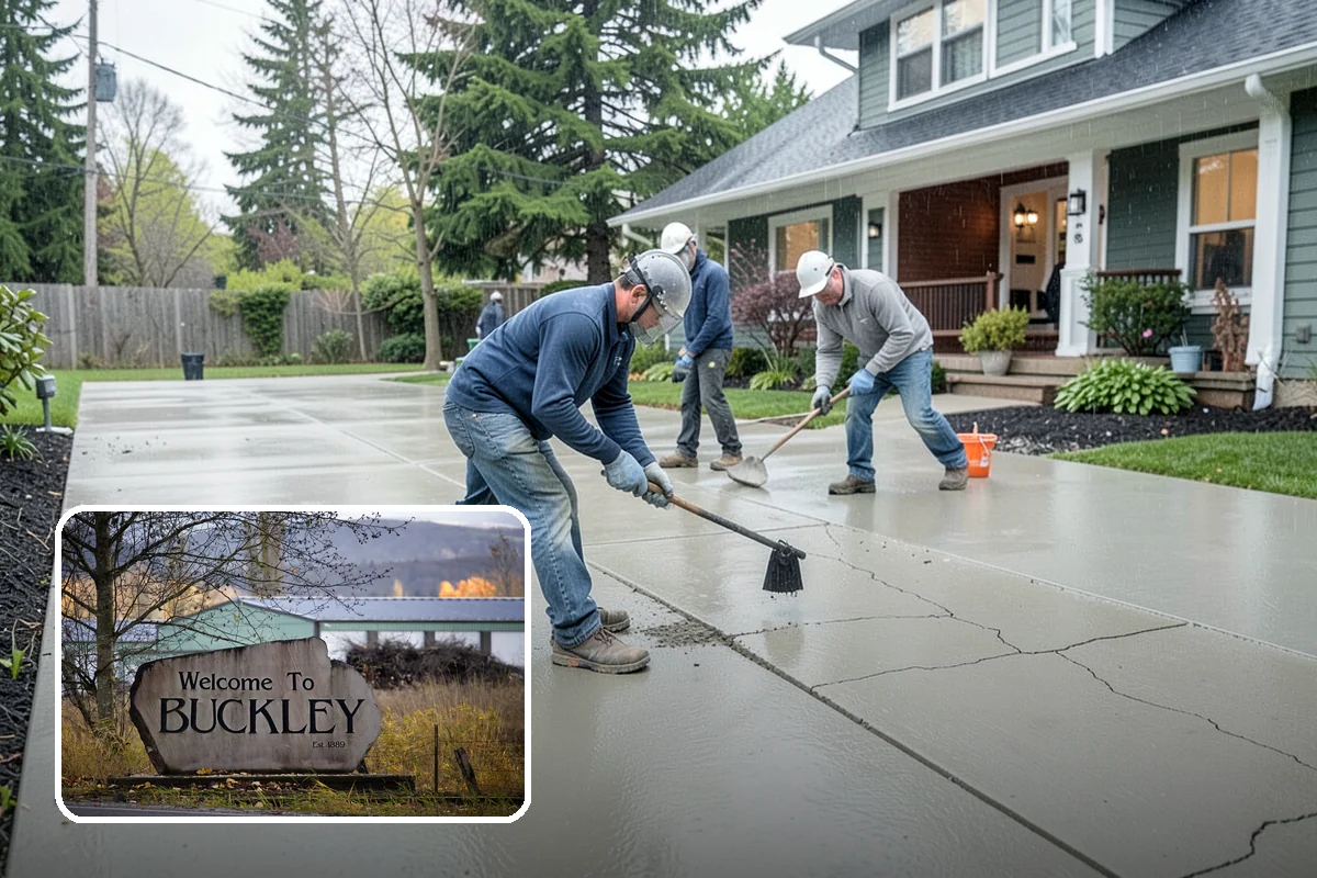Paver Patio Installation in Buckley, Pierce County, WA - Flexes with settling and freeze-thaw soils