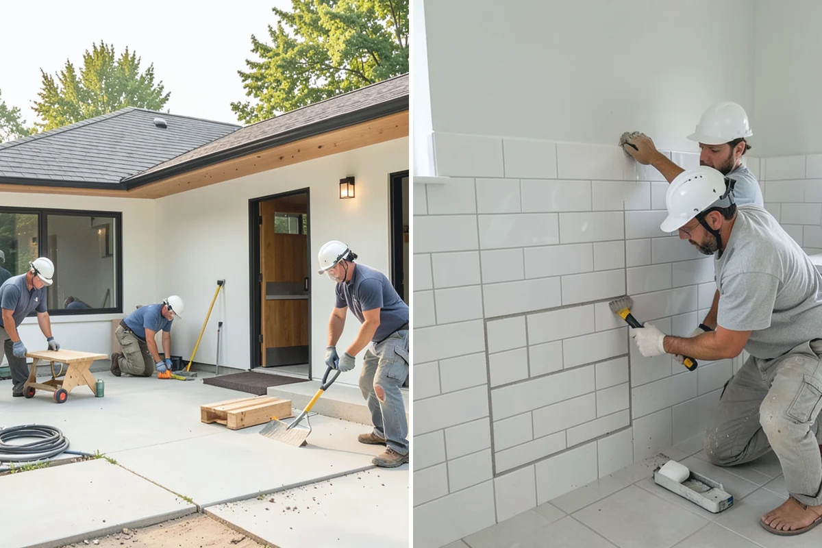 Paver Patio Installation in Buckley, Pierce County, WA - Excavate and compact a deep gravel base