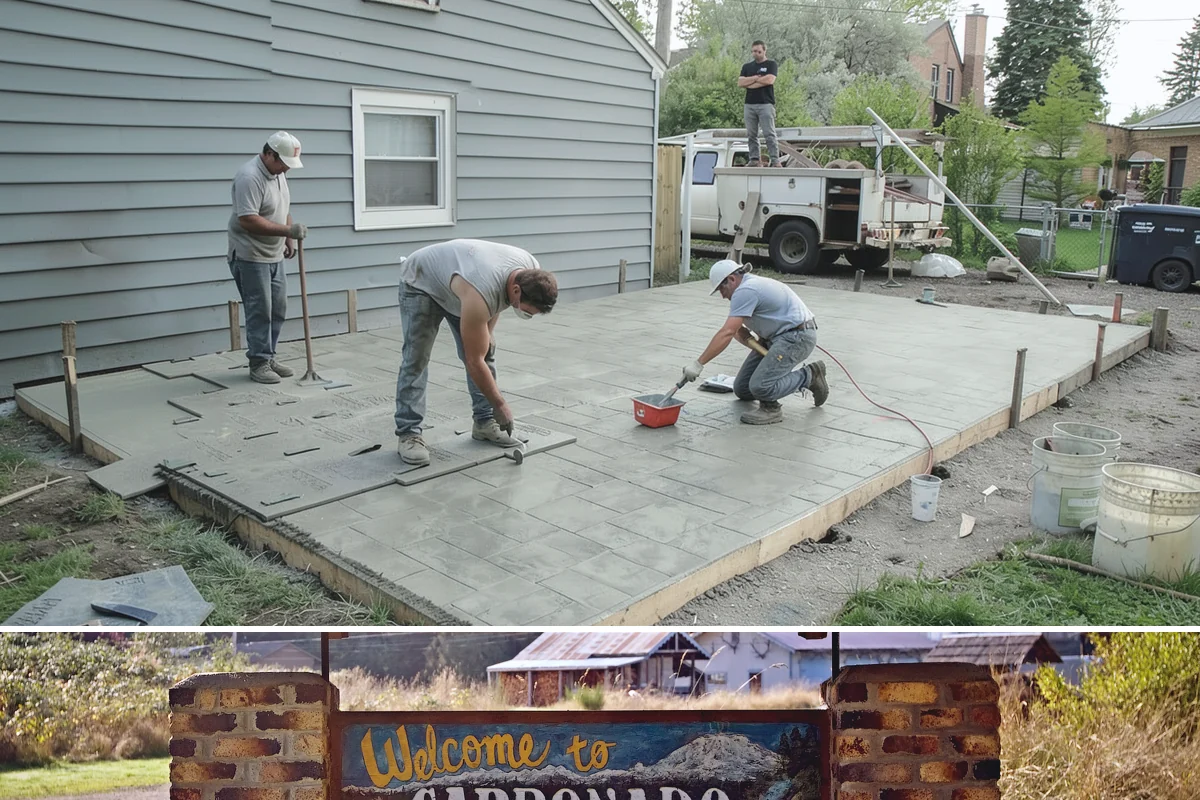 Paver Patio Installation in Carbonado, Pierce County, WA - Dry summer soil compacts best for a stable base, making it the ideal season for paver installation.