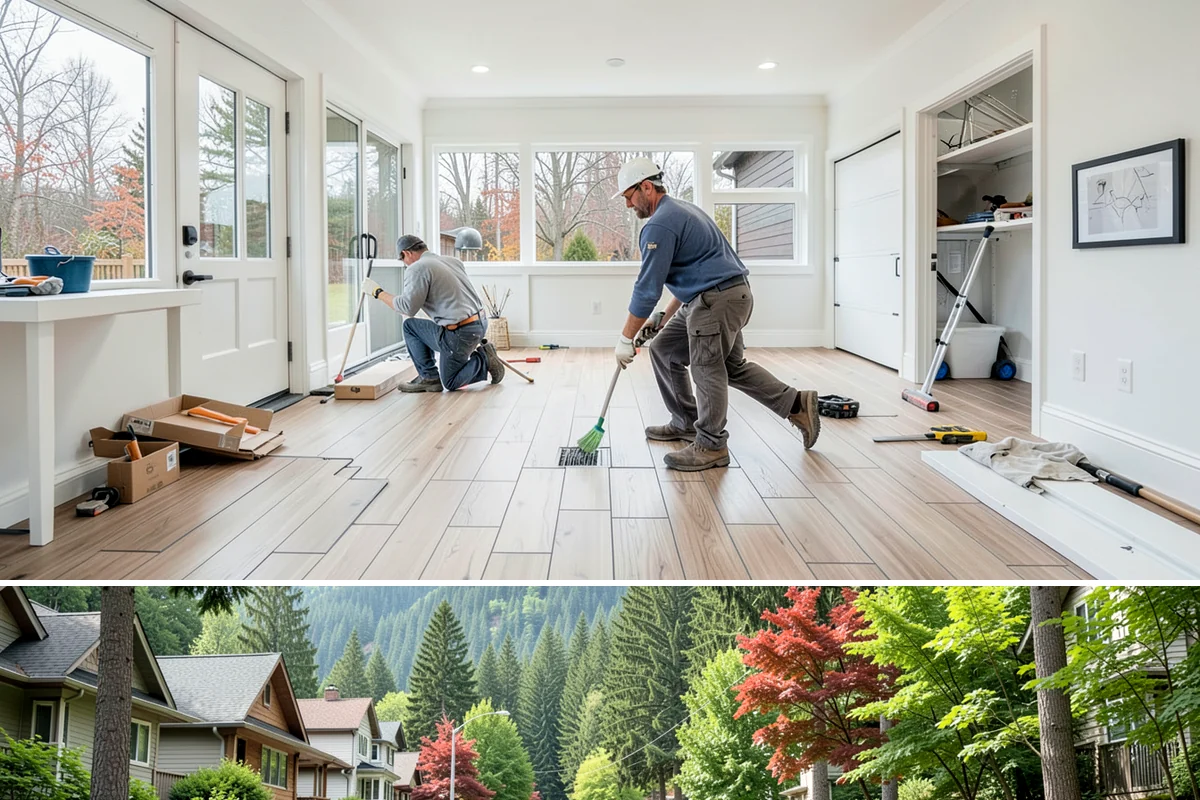 Paver Patio Installation in Darrington, Snohomish County, WA - Dry summer soil compacts best for a stable base, making it the ideal season for paver installation.