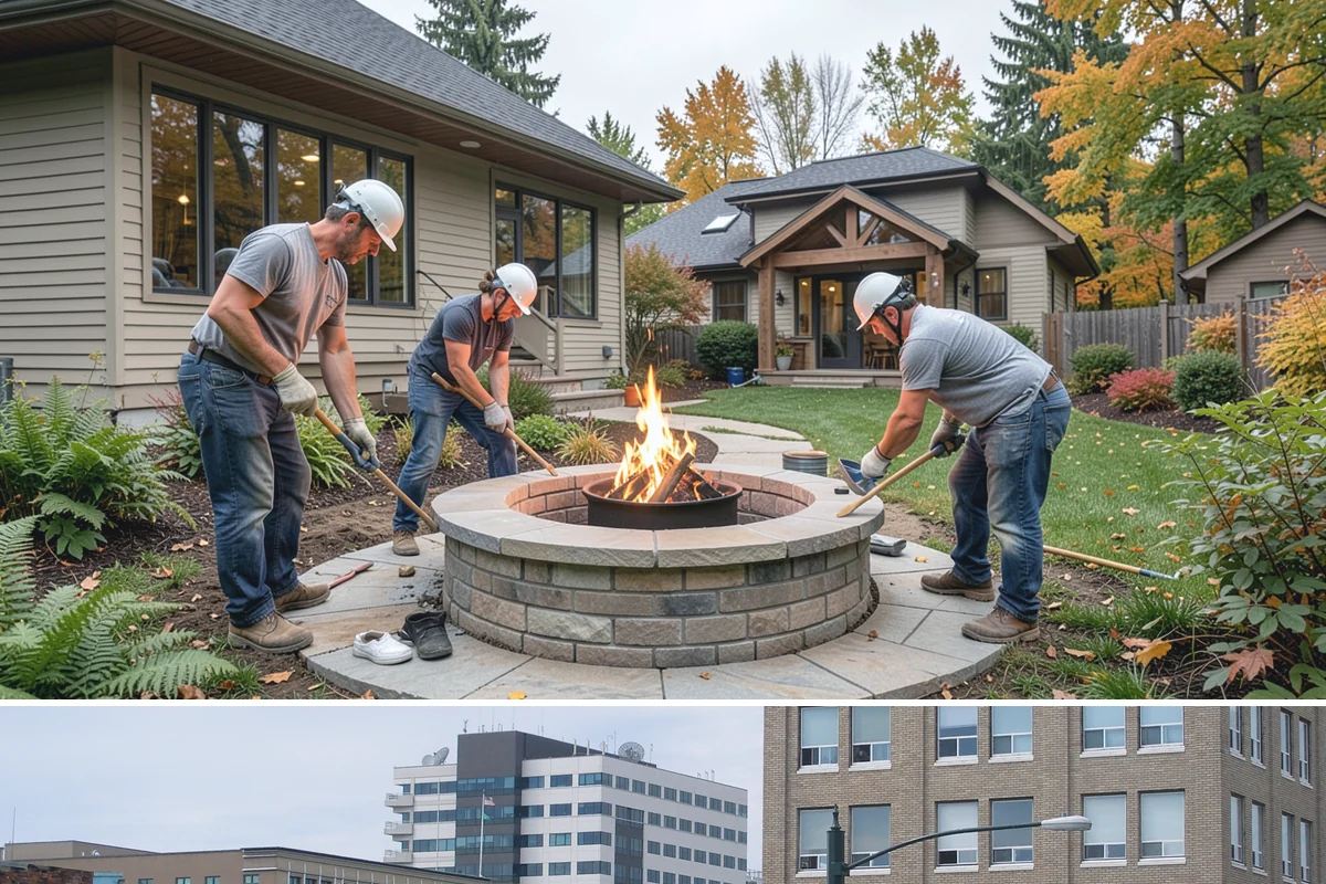 Paver Patio Installation in Everett, Snohomish County, WA - Dry summer soil compacts best for a stable base, making it the ideal season for paver installation.