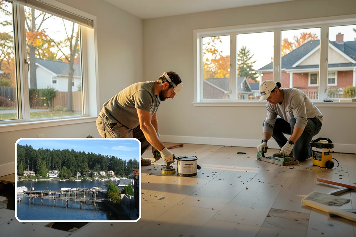 Paver Patio Installation in Gig Harbor, Pierce County, WA - Flexes with settling and freeze-thaw soils