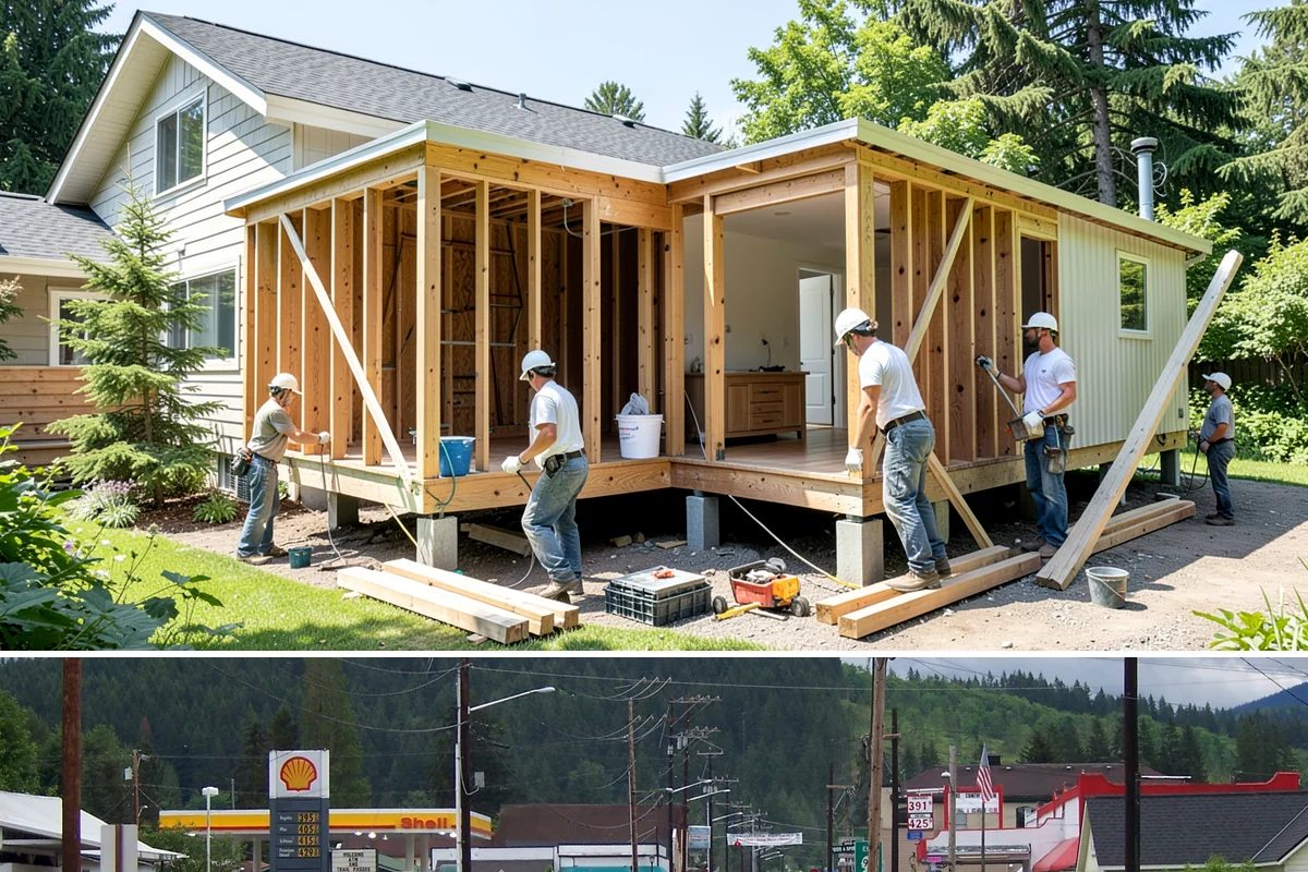 Paver Patio Installation in Granite Falls, Snohomish County, WA - Dry summer soil compacts best for a stable base, making it the ideal season for paver installation.