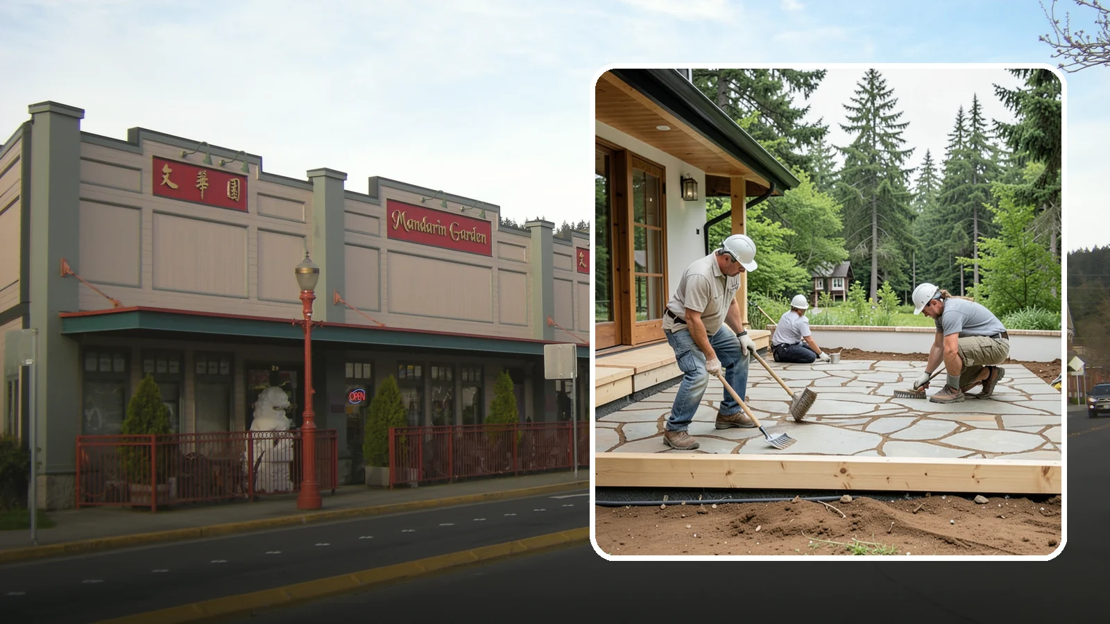 Paver Patio Installation in Issaquah, King County, WA - Paver patio installation that creates a beautiful, flexible surface built to handle shifting soils.