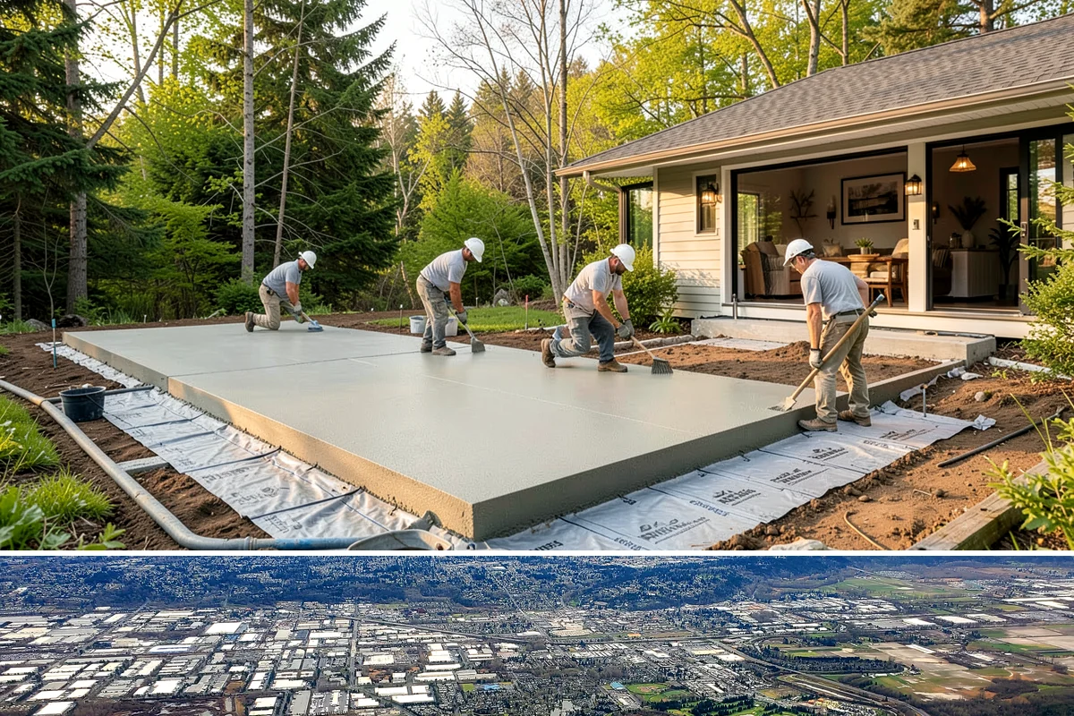 Paver Patio Installation in Kent, King County, WA - Dry summer soil compacts best for a stable base, making it the ideal season for paver installation.