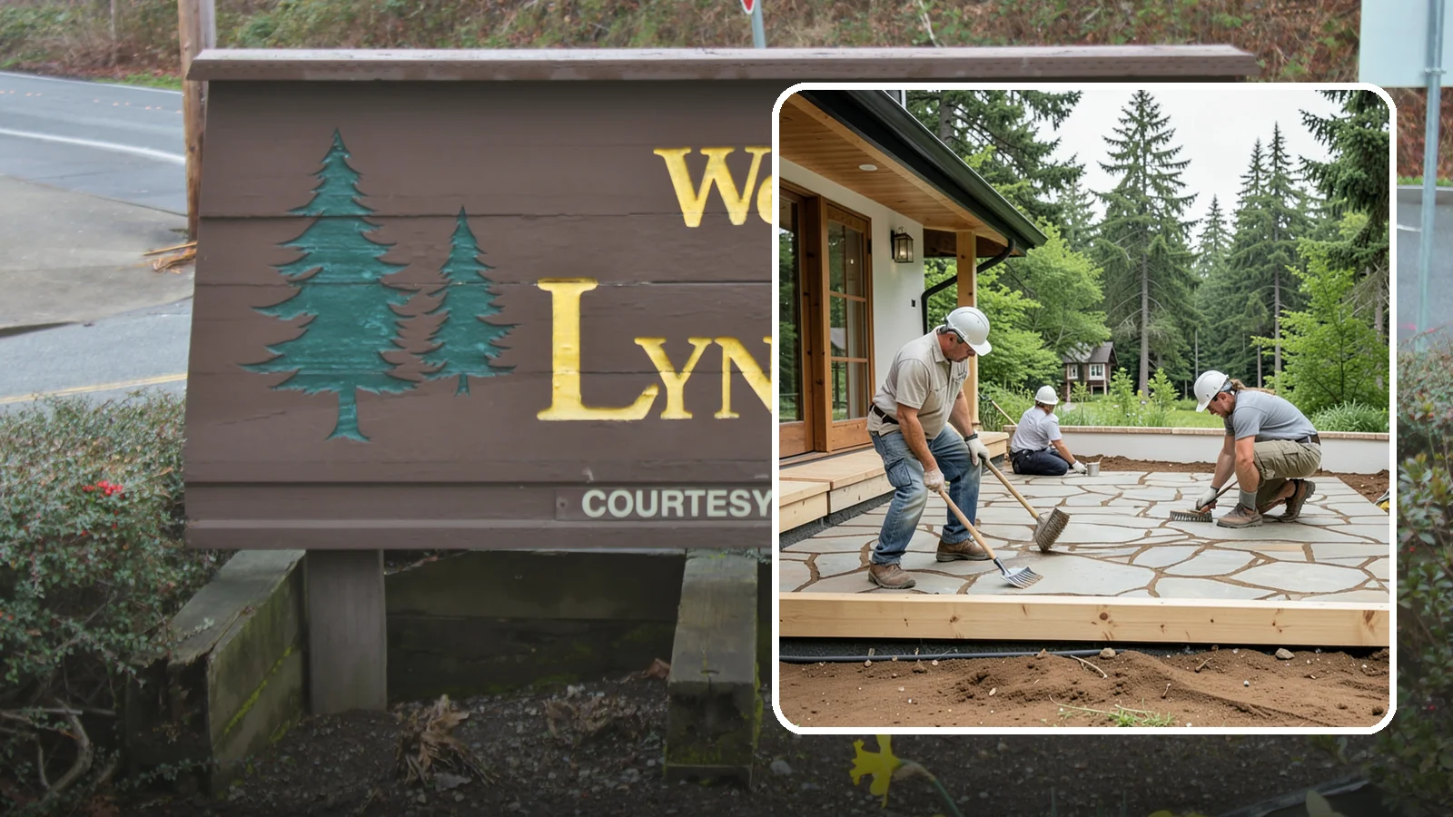 Paver Patio Installation in Lynnwood, Snohomish County, WA - Paver patio installation that creates a beautiful, flexible surface built to handle shifting soils.
