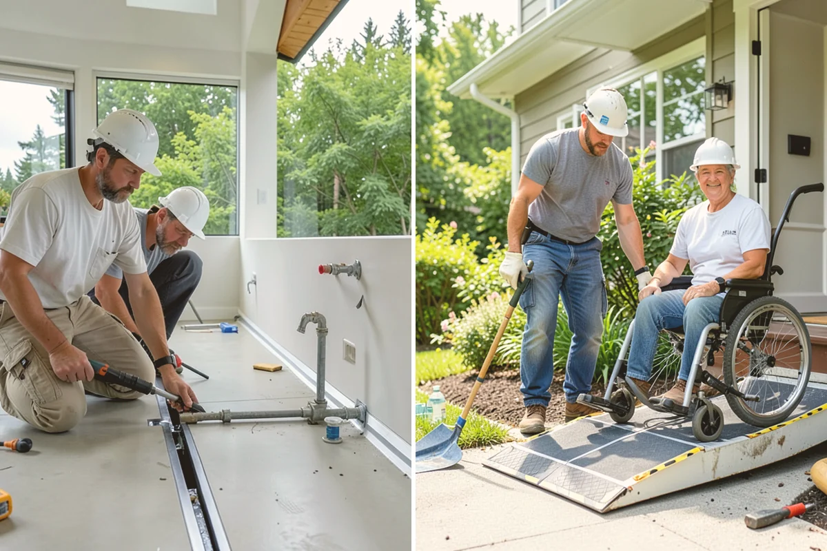 Paver Patio Installation in Orting, Pierce County, WA - Excavate and compact a deep gravel base