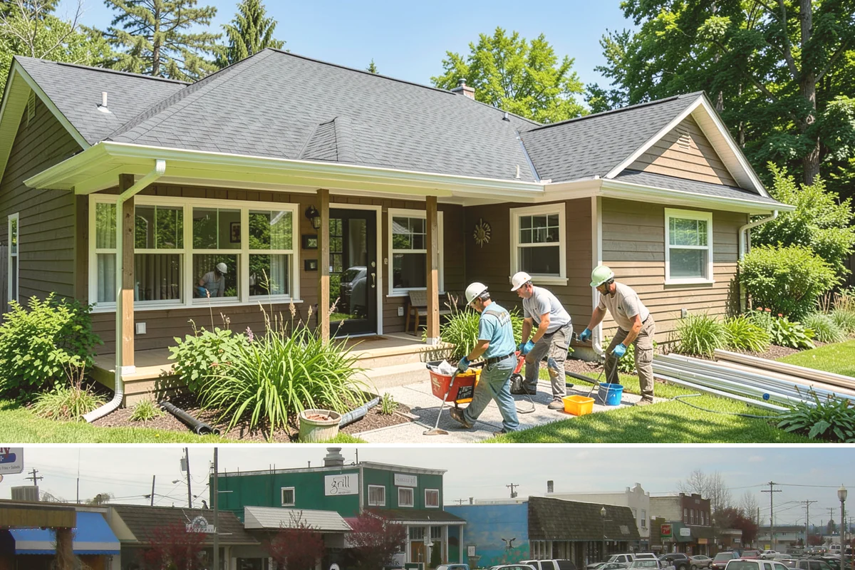 Paver Patio Installation in Stanwood, Snohomish County, WA - Dry summer soil compacts best for a stable base, making it the ideal season for paver installation.