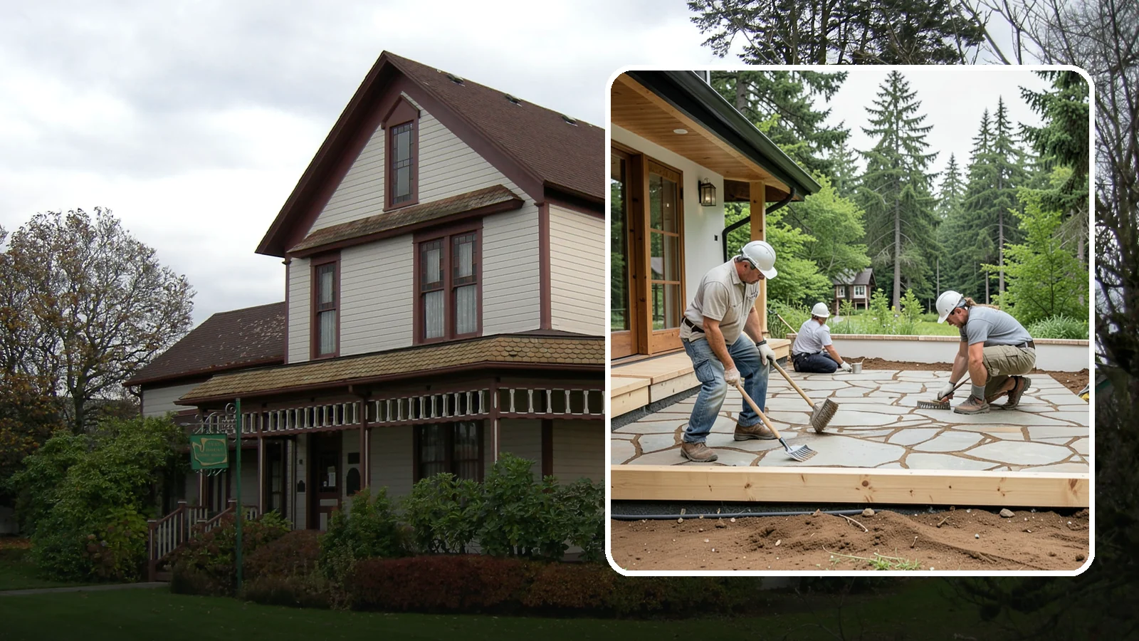 Paver Patio Installation in Sumner, Pierce County, WA - Paver patio installation that creates a beautiful, flexible surface built to handle shifting soils.