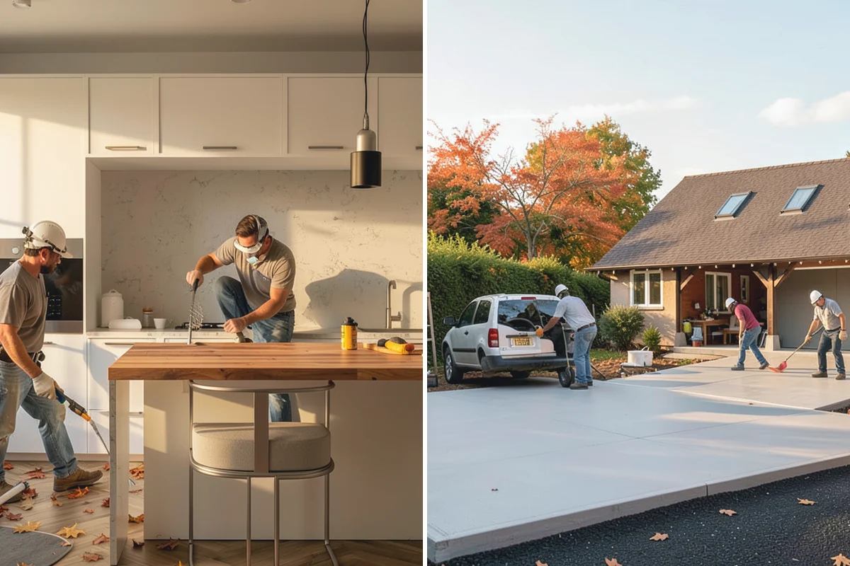 Paver Patio Installation in Sumner, Pierce County, WA - Excavate and compact a deep gravel base