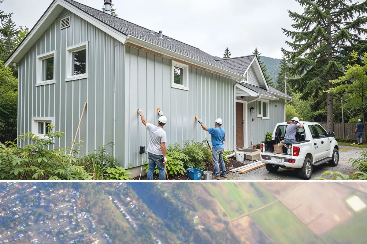 Paver Walkway Installation in Algona, King County, WA - Dry months allow the best base compaction and jointing, though walkways can often be built into early fall.