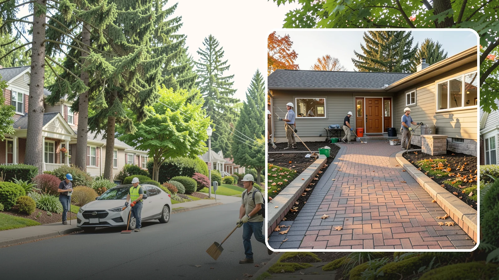 Paver Walkway Installation in Beaux Arts Village, King County, WA - Installing an interlocking paver walkway that stays level, drains well, and guides visitors to your door.