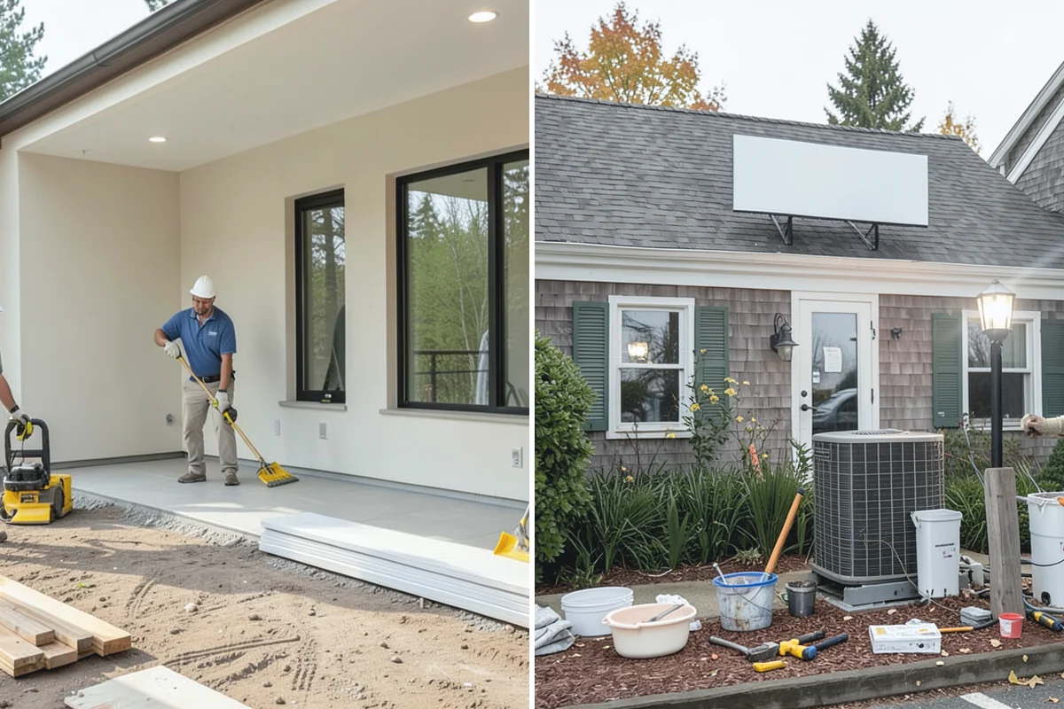 Paver Walkway Installation in Beaux Arts Village, King County, WA - Lay out the path and excavate to depth