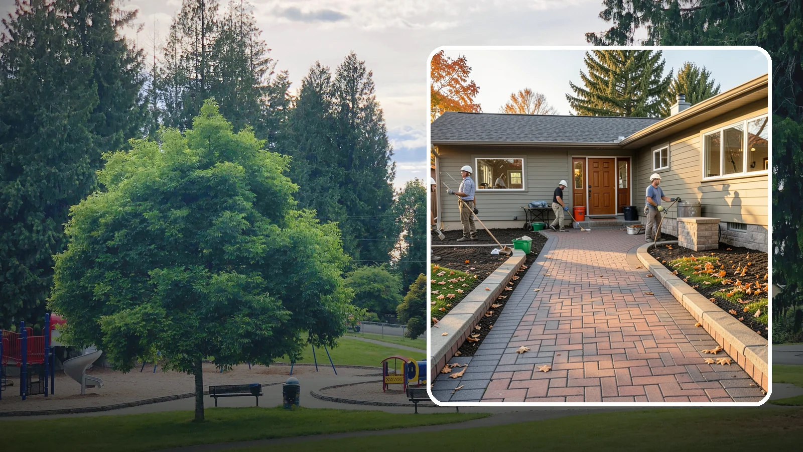 Paver Walkway Installation in Bonney Lake, Pierce County, WA - Installing an interlocking paver walkway that stays level, drains well, and guides visitors to your door.