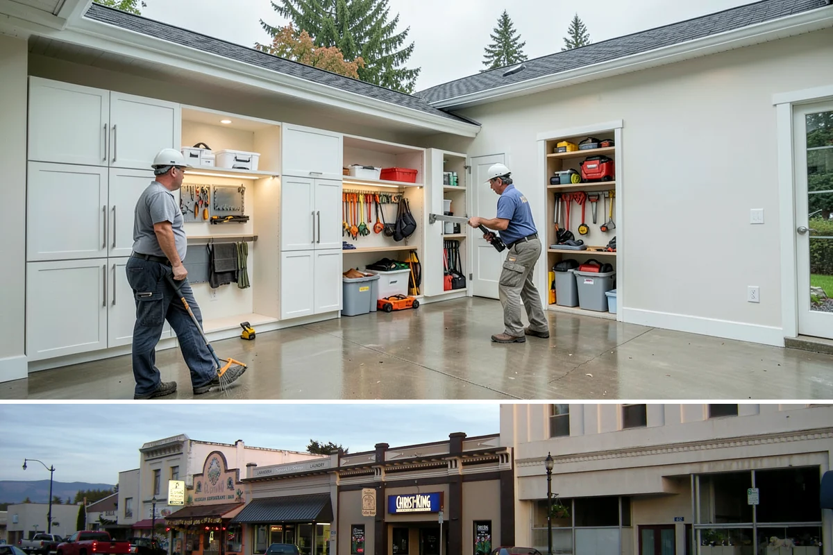 Paver Walkway Installation in Burlington, Skagit County, WA - Dry months allow the best base compaction and jointing, though walkways can often be built into early fall.