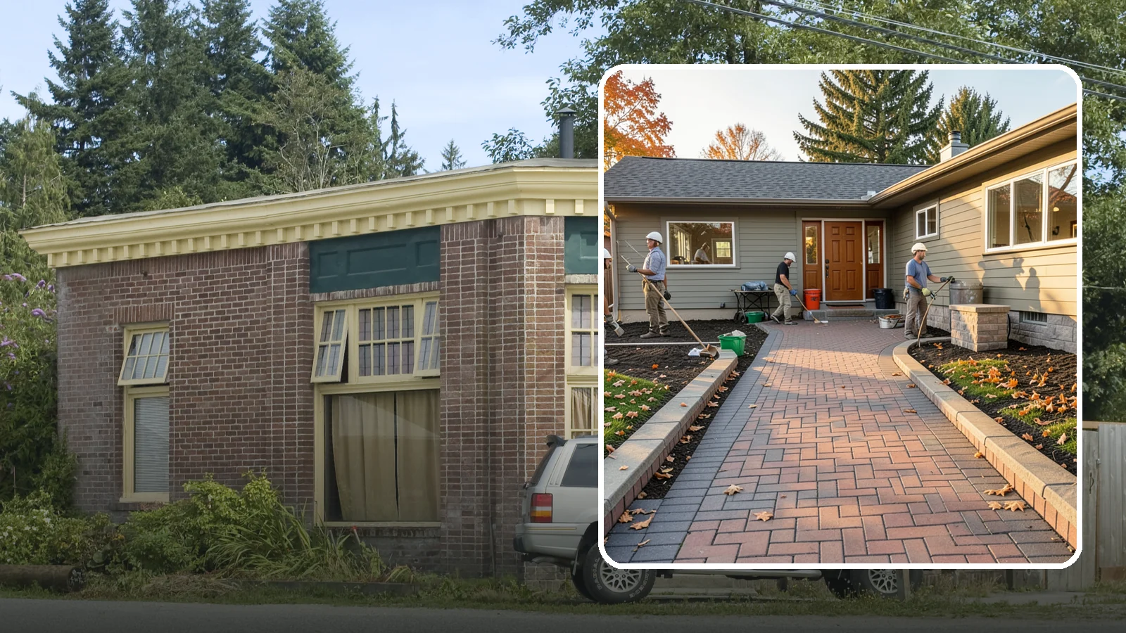 Paver Walkway Installation in Hamilton, Skagit County, WA - Installing an interlocking paver walkway that stays level, drains well, and guides visitors to your door.