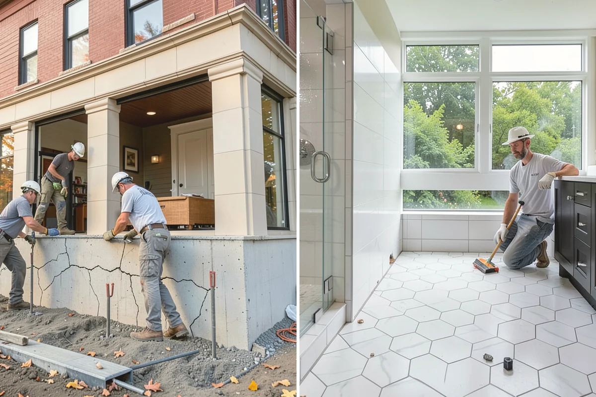Paver Walkway Installation in Issaquah, King County, WA - Lay out the path and excavate to depth
