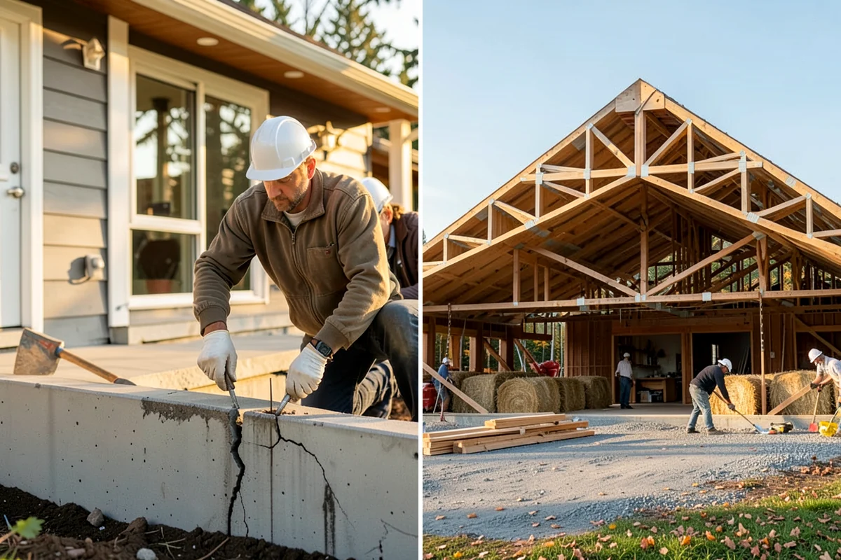 Paver Walkway Installation in Kenmore, King County, WA - Lay out the path and excavate to depth