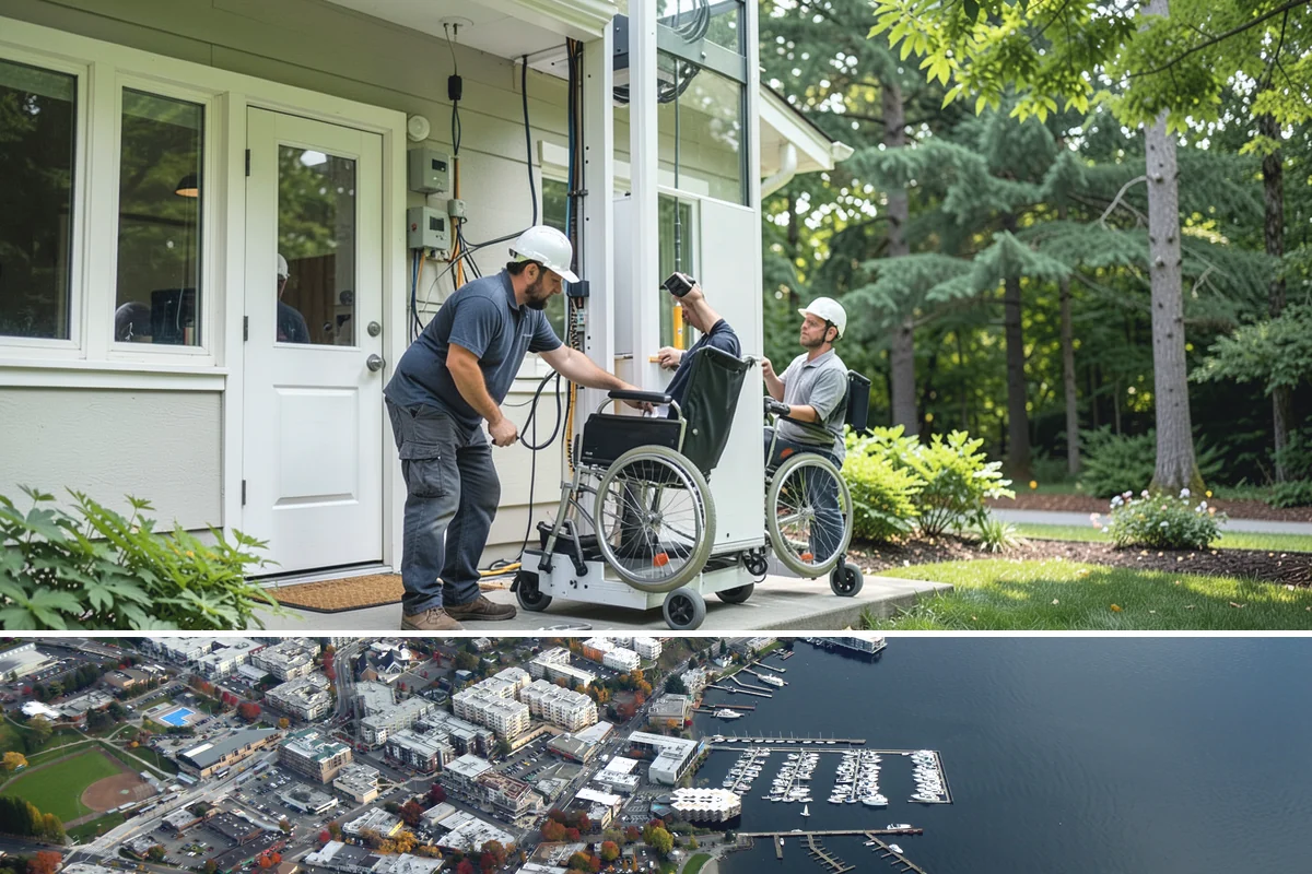 Paver Walkway Installation in Kirkland, King County, WA - Dry months allow the best base compaction and jointing, though walkways can often be built into early fall.