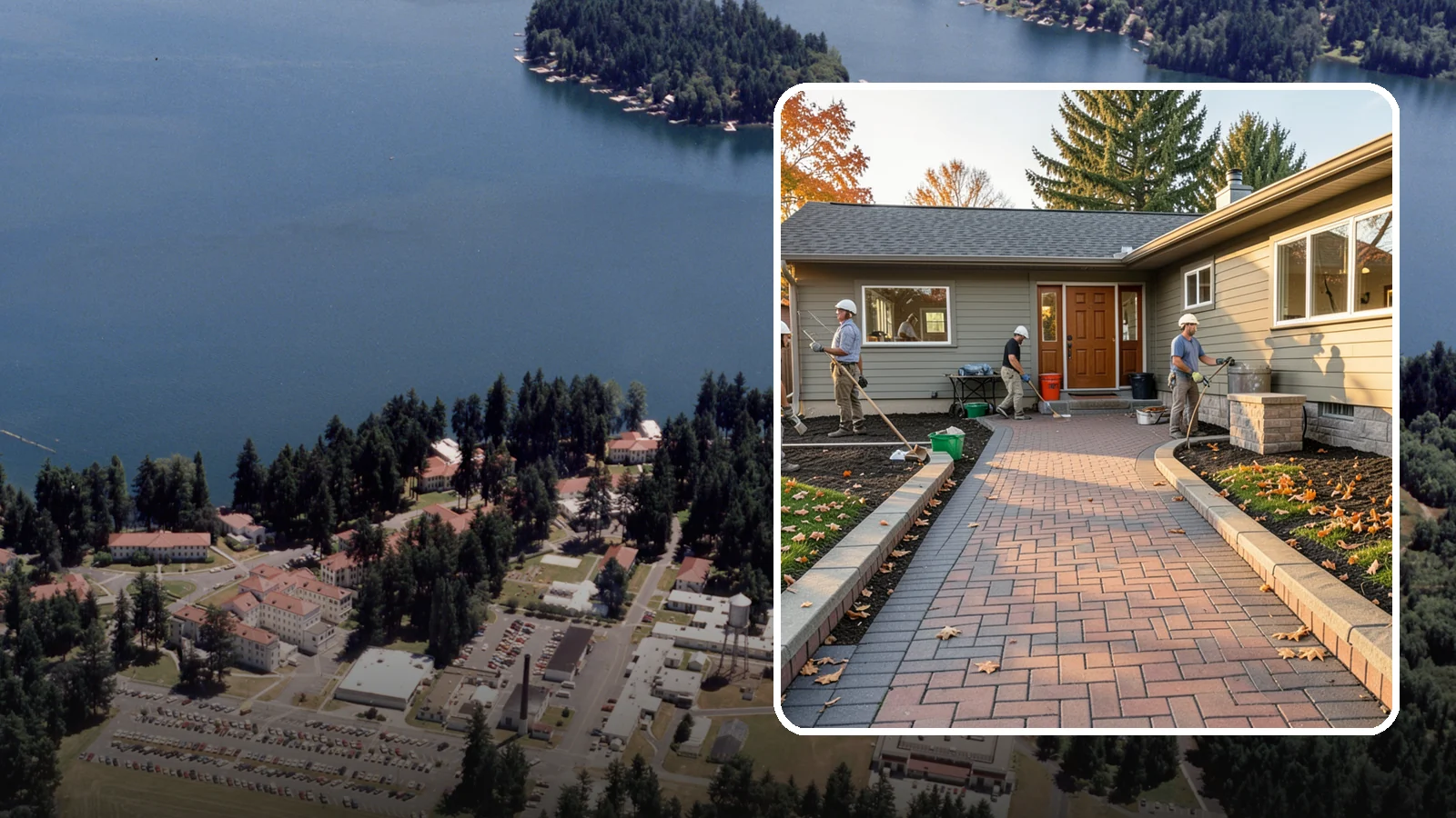 Paver Walkway Installation in Lakewood, Pierce County, WA - Installing an interlocking paver walkway that stays level, drains well, and guides visitors to your door.