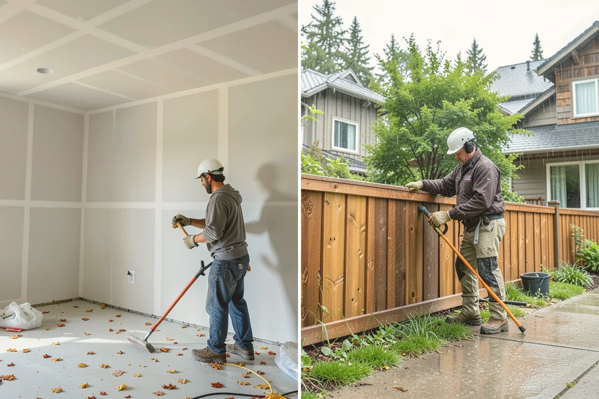 Paver Walkway Installation in Milton, King County, WA - Lay out the path and excavate to depth