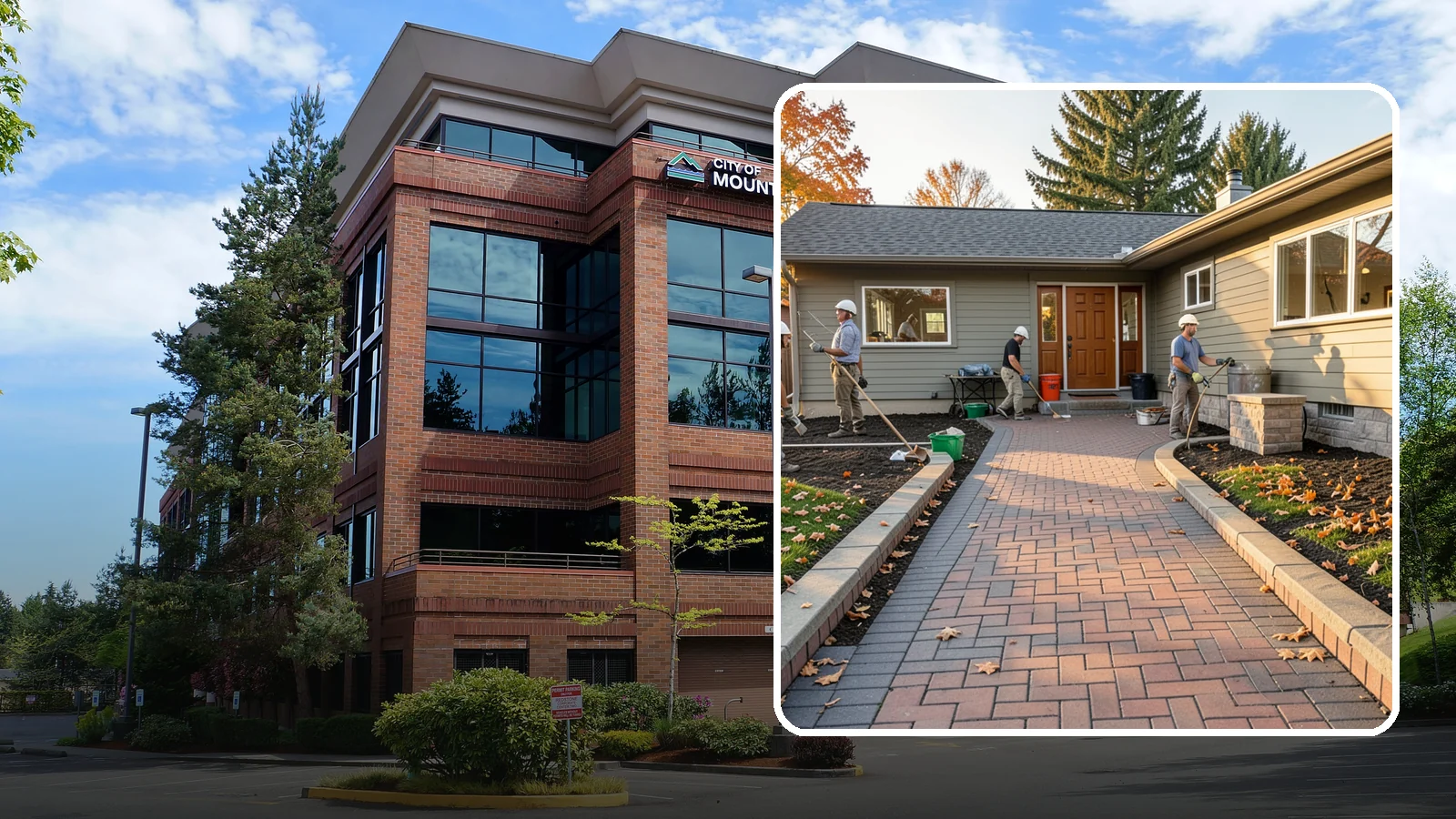 Paver Walkway Installation in Mountlake Terrace, Snohomish County, WA - Installing an interlocking paver walkway that stays level, drains well, and guides visitors to your door.
