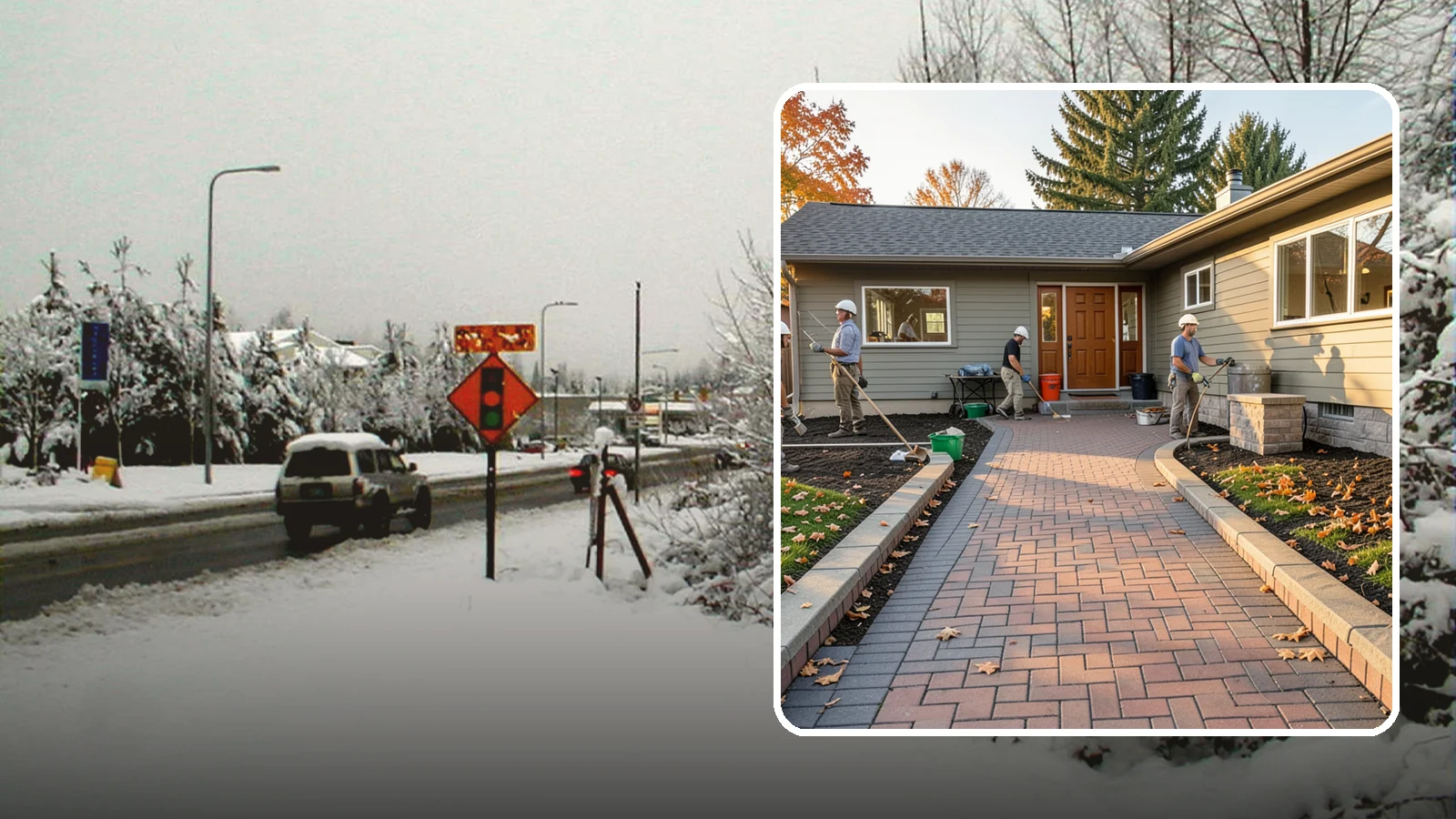 Paver Walkway Installation in Newcastle, King County, WA - Installing an interlocking paver walkway that stays level, drains well, and guides visitors to your door.
