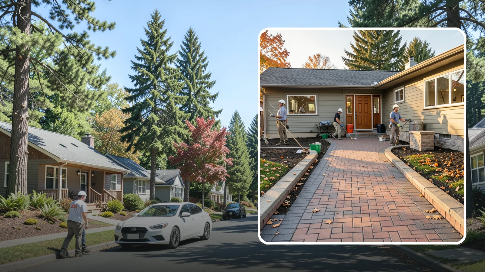 Paver Walkway Installation in Orting, Pierce County, WA - Installing an interlocking paver walkway that stays level, drains well, and guides visitors to your door.