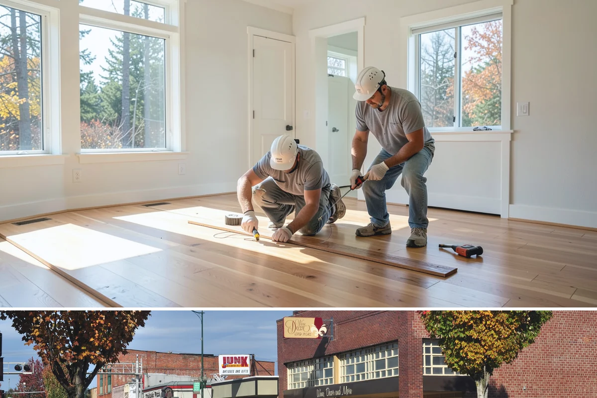 Paver Walkway Installation in Puyallup, Pierce County, WA - Dry months allow the best base compaction and jointing, though walkways can often be built into early fall.