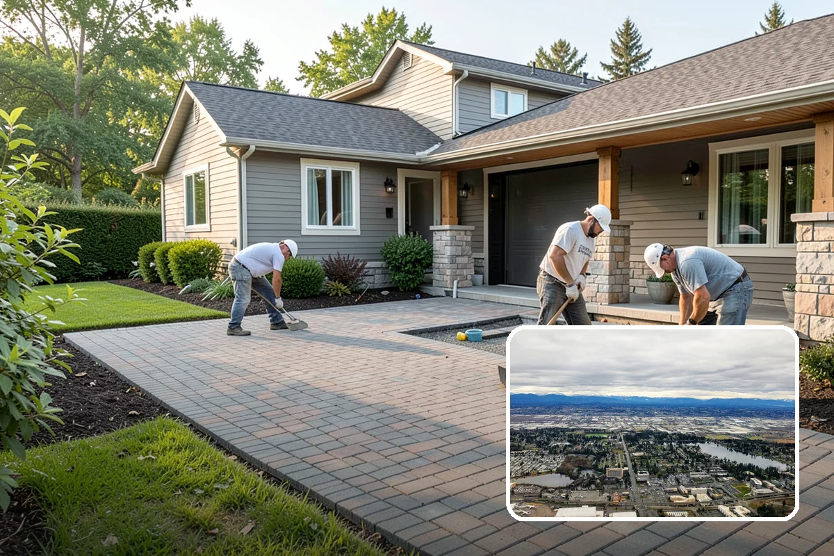 Paver Walkway Installation in SeaTac, King County, WA - Level, stable path over a compacted base