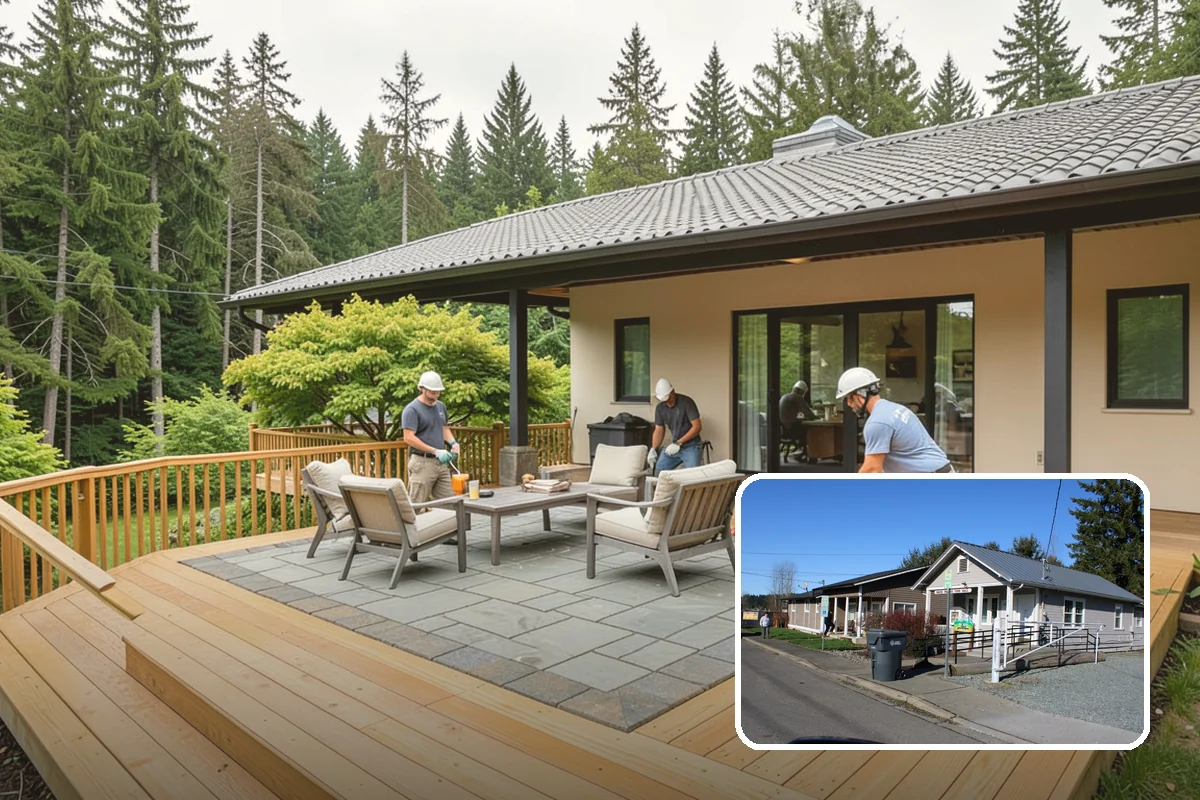 Paver Walkway Installation in South Prairie, Pierce County, WA - Level, stable path over a compacted base