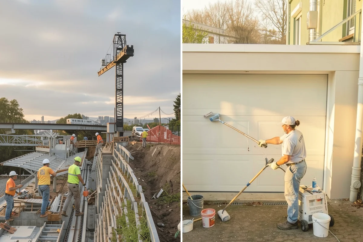 Paver Walkway Installation in Tacoma, Pierce County, WA - Lay out the path and excavate to depth