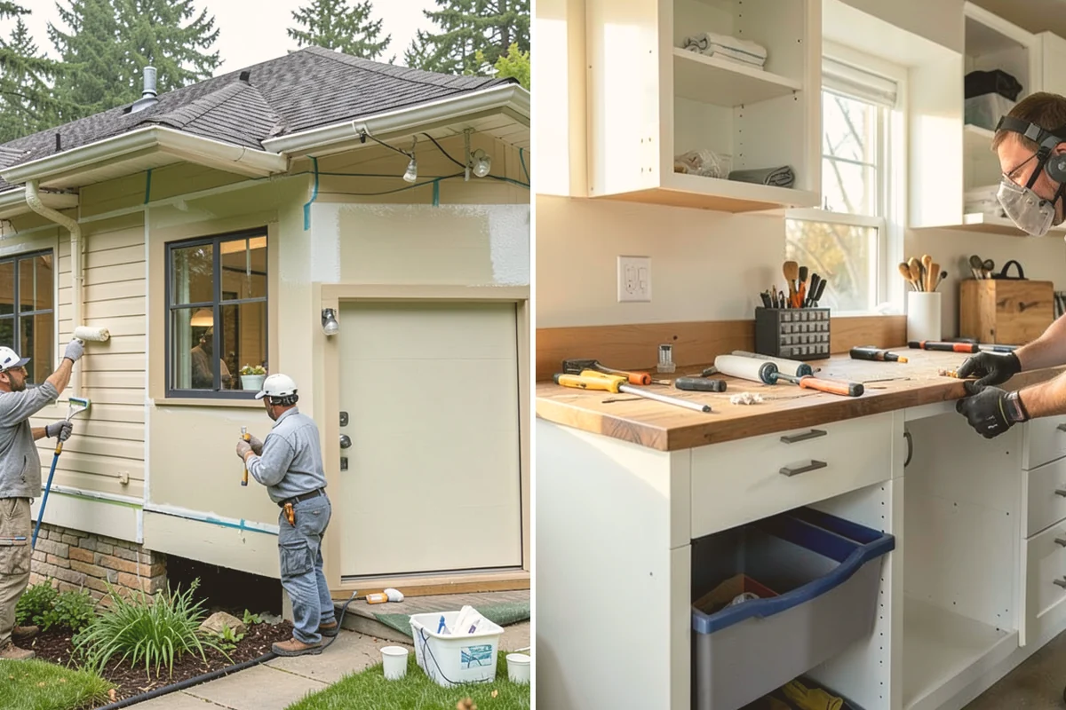 Pavilion Construction in Algona, King County, WA - Map the pavilion footprint against your patio and utilities