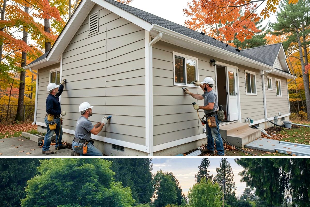 Pavilion Construction in Bonney Lake, Pierce County, WA - Breaking ground in the drier summer months keeps footing work and roofing on schedule before winter storms.