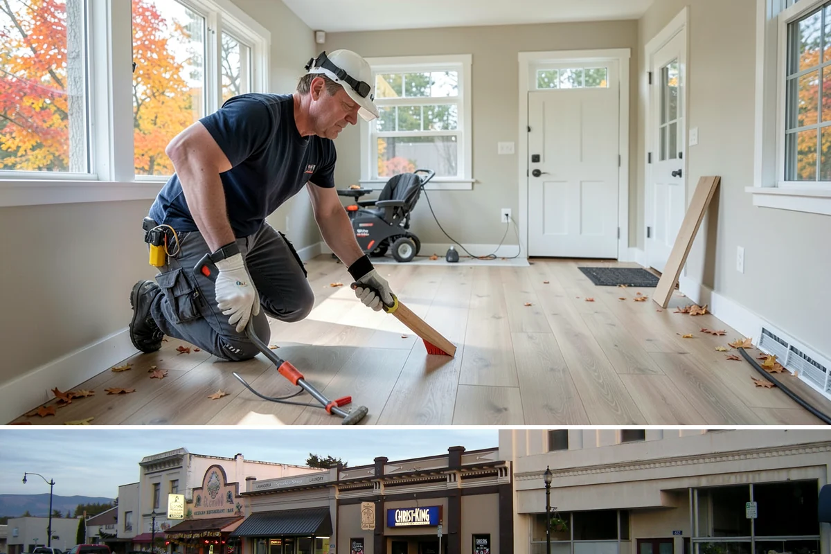 Pavilion Construction in Burlington, Skagit County, WA - Breaking ground in the drier summer months keeps footing work and roofing on schedule before winter storms.