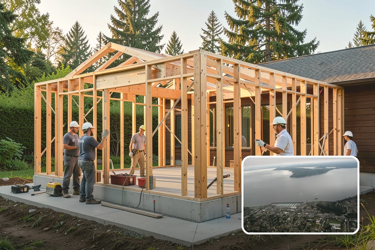 Pavilion Construction in Des Moines, King County, WA - Covers expansive outdoor areas with a single roof