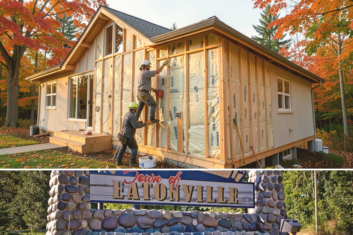 Pavilion Construction in Eatonville, Pierce County, WA - Breaking ground in the drier summer months keeps footing work and roofing on schedule before winter storms.