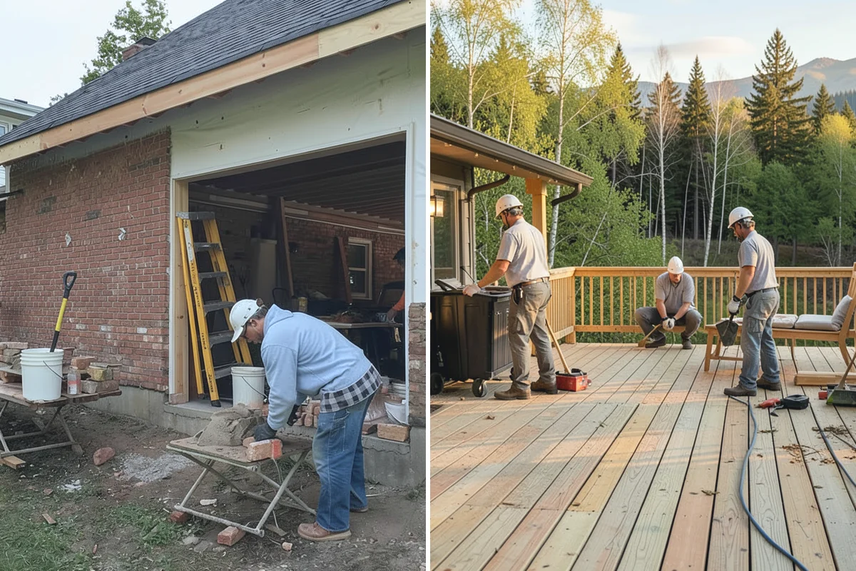 Pavilion Construction in Gold Bar, Snohomish County, WA - Map the pavilion footprint against your patio and utilities