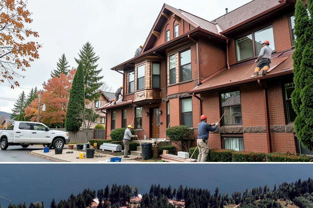 Pavilion Construction in Lakewood, Pierce County, WA - Breaking ground in the drier summer months keeps footing work and roofing on schedule before winter storms.