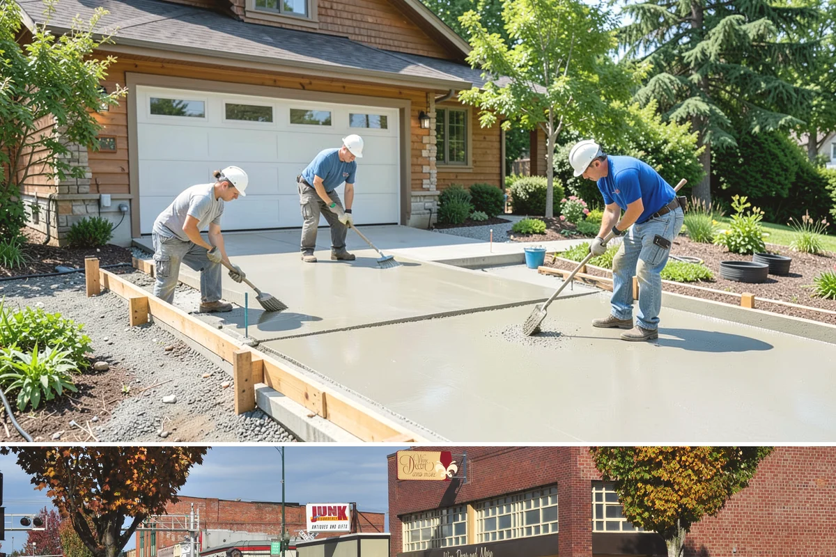 Pavilion Construction in Puyallup, Pierce County, WA - Breaking ground in the drier summer months keeps footing work and roofing on schedule before winter storms.