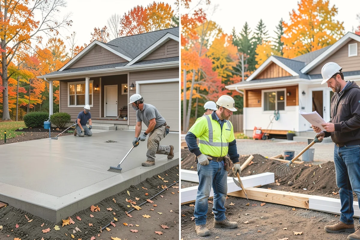 Pavilion Construction in Ruston, Pierce County, WA - Map the pavilion footprint against your patio and utilities