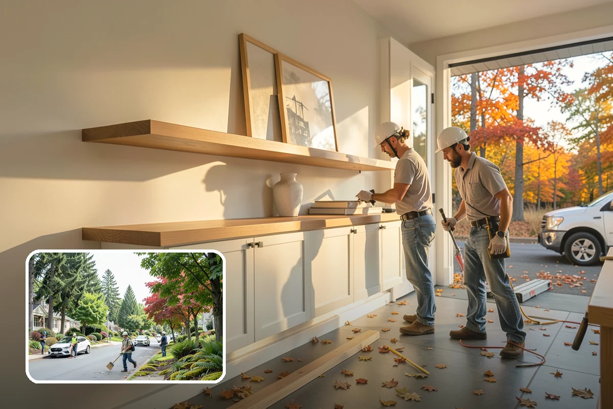 Peninsula Installation in Beaux Arts Village, King County, WA - Island-style benefits in tighter kitchens